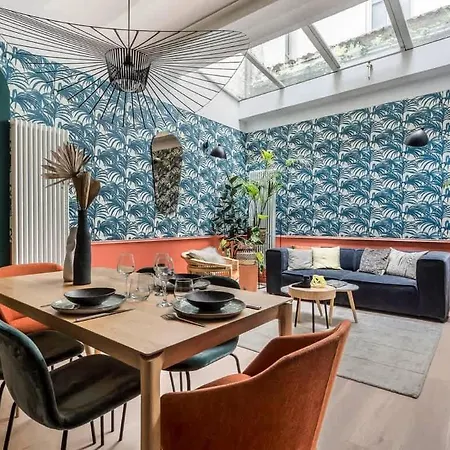 Jungle Art - Furnished - Downtown Lägenhet