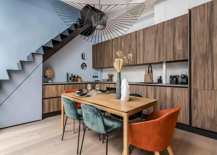 Apartmán Jungle Art - Furnished - Downtown *