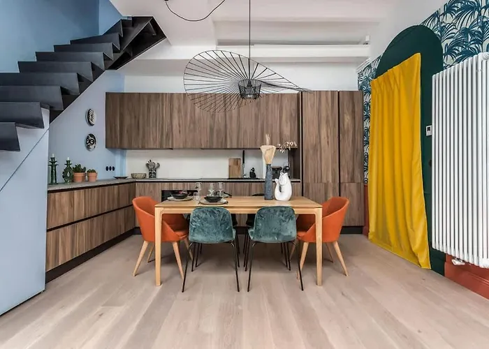 Apartmán Jungle Art - Furnished - Downtown *